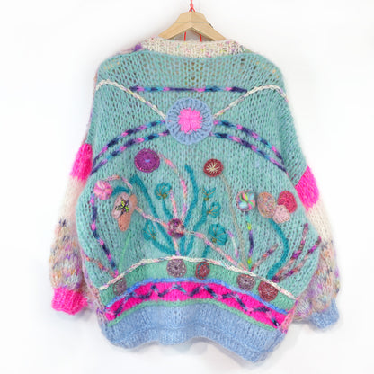 MYPZ Chunky Mohair Wild Romance Strickjacke