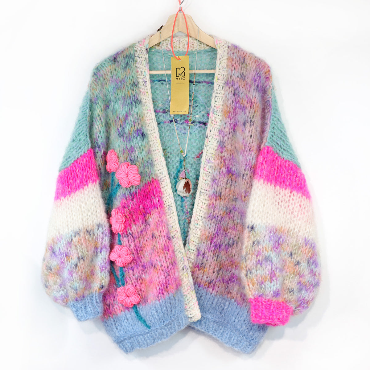 MYPZ Chunky Mohair Wild Romance Strickjacke