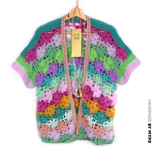 Häkelset – MYPZ Wildflower Cardigan (ENG-NL-DE-FR-ES)