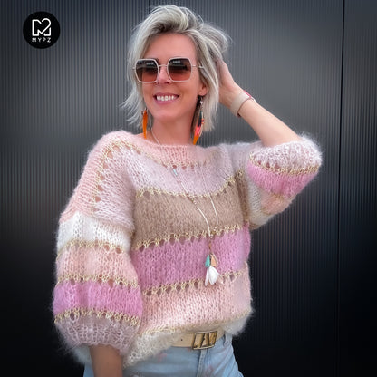 Strickset – MYPZ Light Mohair Top Beige No10 (ENG-NL-DE)
