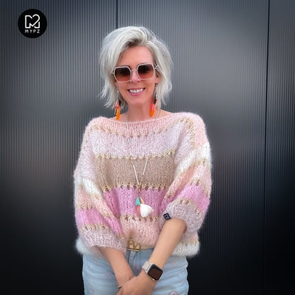Strickset – MYPZ Light Mohair Top Beige No10 (ENG-NL-DE)