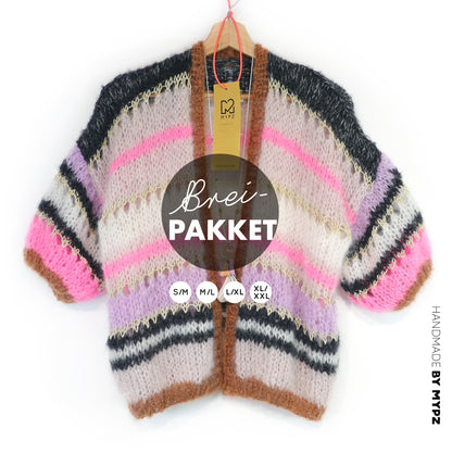 Strickset – MYPZ Light Mohair Cardigan Alexia No10 (ENG-NL-DE)