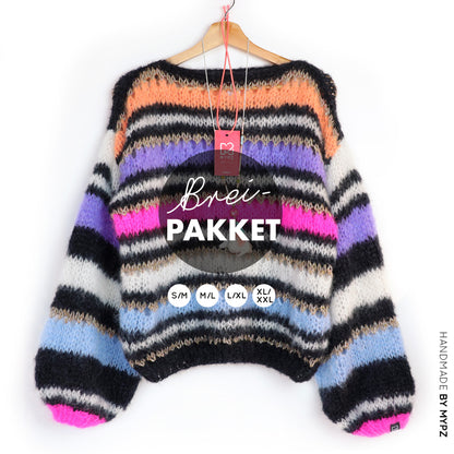 Strickset – MYPZ Basic Light Mohair Pullover Lux no10 (ENG-NL-DE)