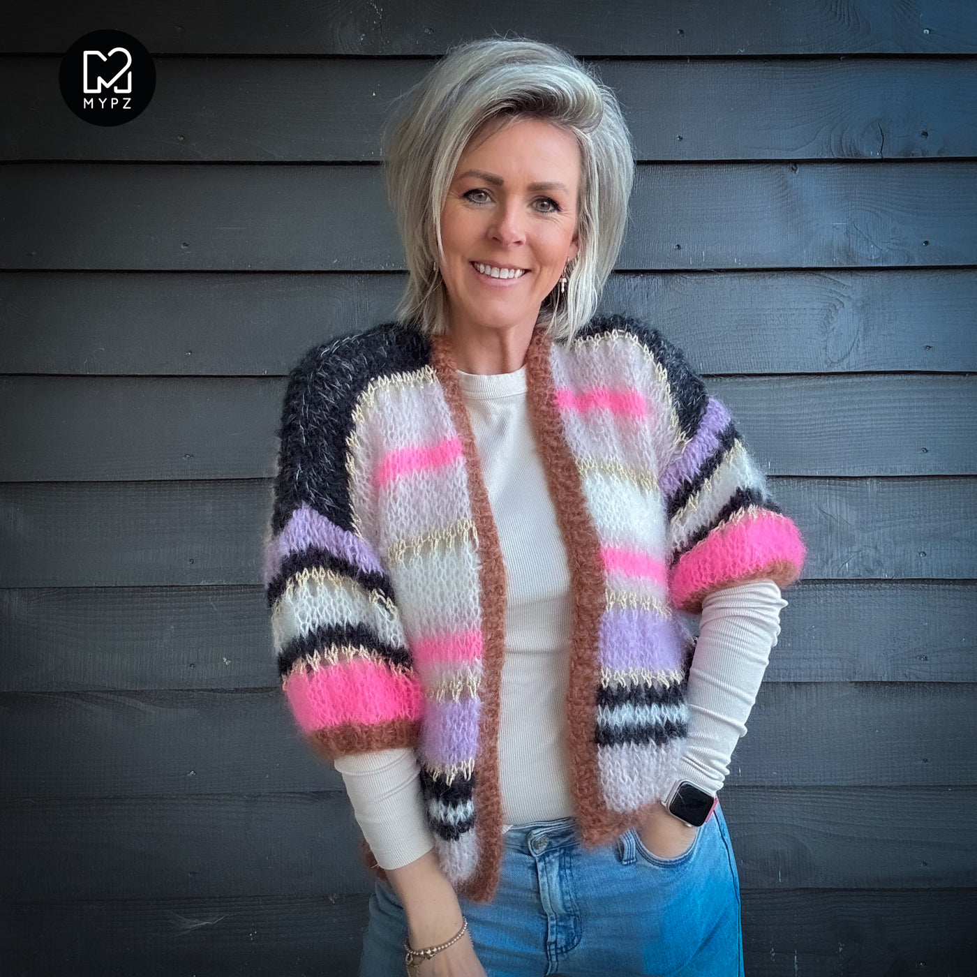 Strickset – MYPZ Light Mohair Cardigan Alexia No10 (ENG-NL-DE)