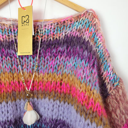 Strickset – MYPZ Chunky Mohair Pullover Paris No15 (ENG-NL-DE)
