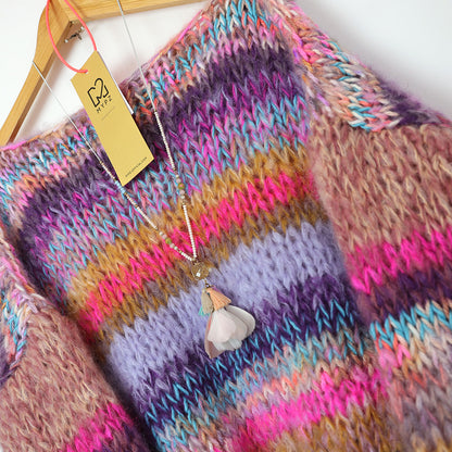 Strickset – MYPZ Chunky Mohair Pullover Paris No15 (ENG-NL-DE)