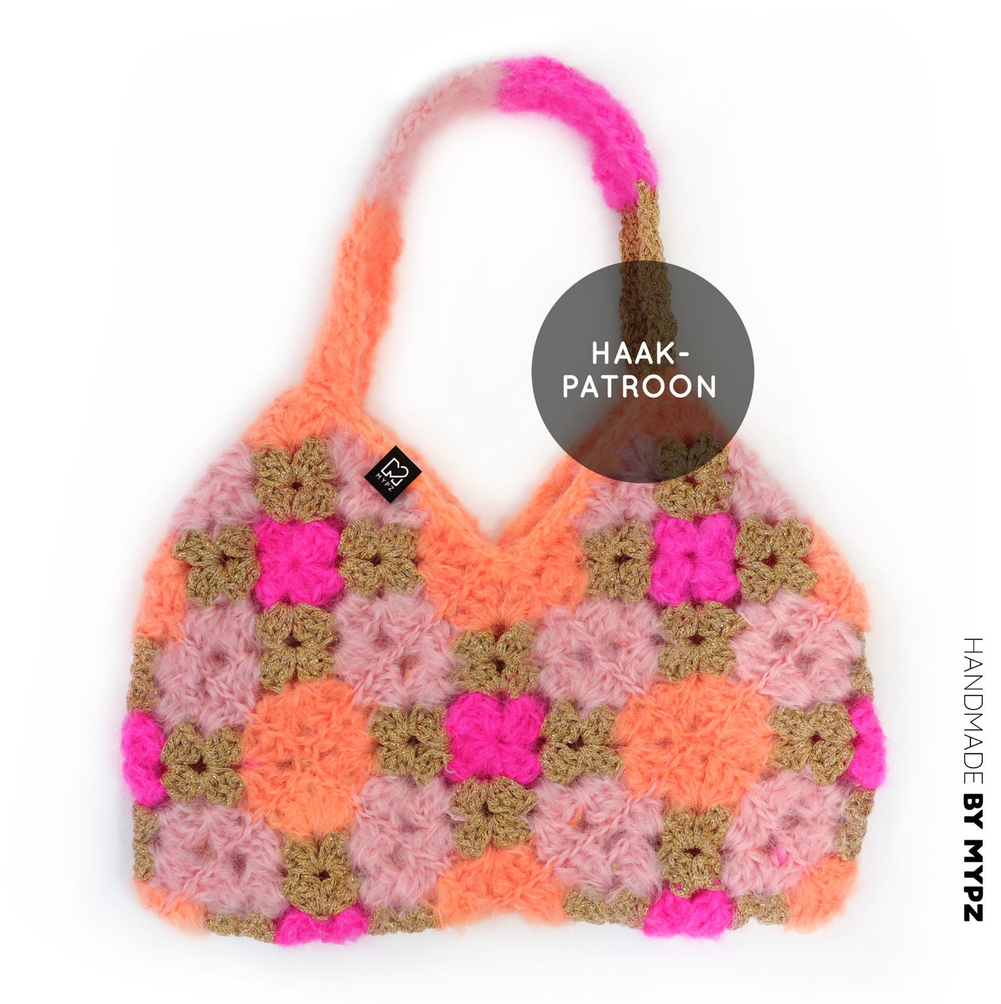 Häkelanleitung - MYPZ Diamonds Tasche (ENG-NL-DE-FR-ES)