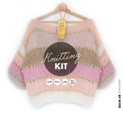 Strickset – MYPZ Light Mohair Top Beige No10 (ENG-NL-DE)