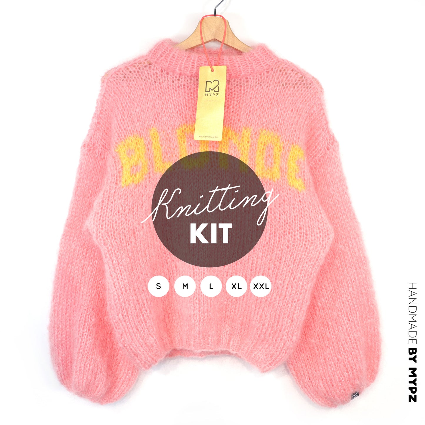 Strickset – MYPZ Light Mohair Pullover Blonde No8 (ENG-DE-NL)