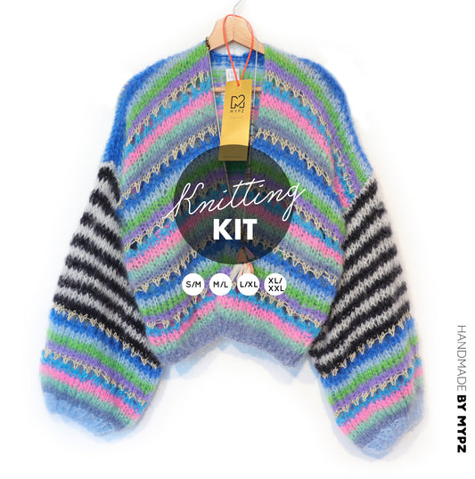 Strickset – MYPZ Light Mohair Cardigan Beverly No10 (ENG-NL-DE)