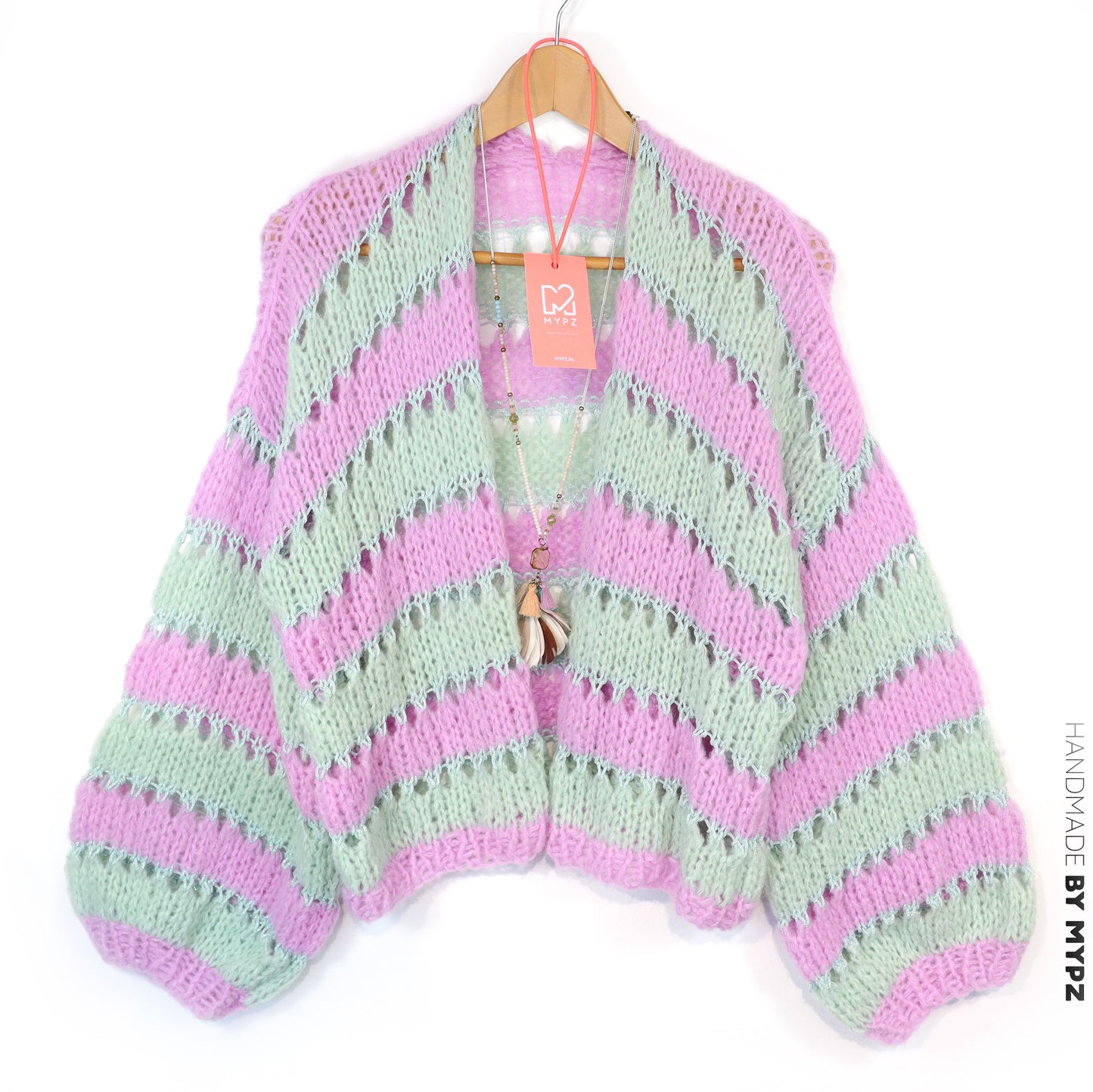 Strickset – MYPZ Light Alpaca Cardigan Golden Flow No10 (ENG-NL-DE)