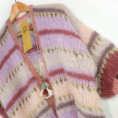 Strickset – MYPZ Short Light Mohair Cardigan Emma No10 (ENG-NL-DE)