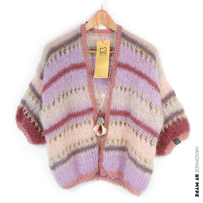 Strickset – MYPZ Short Light Mohair Cardigan Emma No10 (ENG-NL-DE)