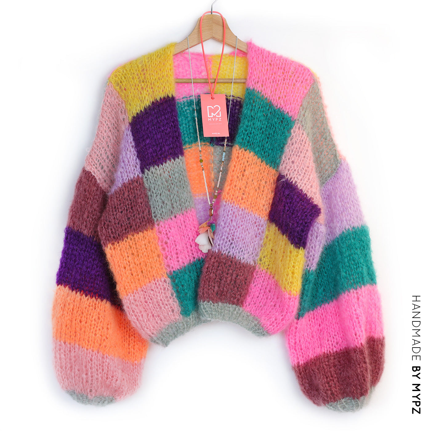 Strickanleitung – MYPZ Kurze Mohair Cardigan Harper No10 (ENG-NL-DE)