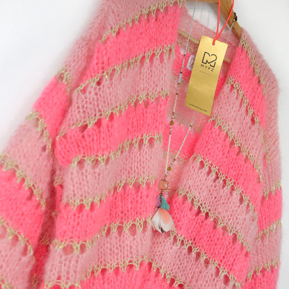 Strickanleitung – MYPZ Kurz light Mohair-Cardigan Summerflow No10 (ENG-NL-DE)