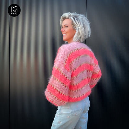 Strickanleitung – MYPZ Kurz light Mohair-Cardigan Summerflow No10 (ENG-NL-DE)