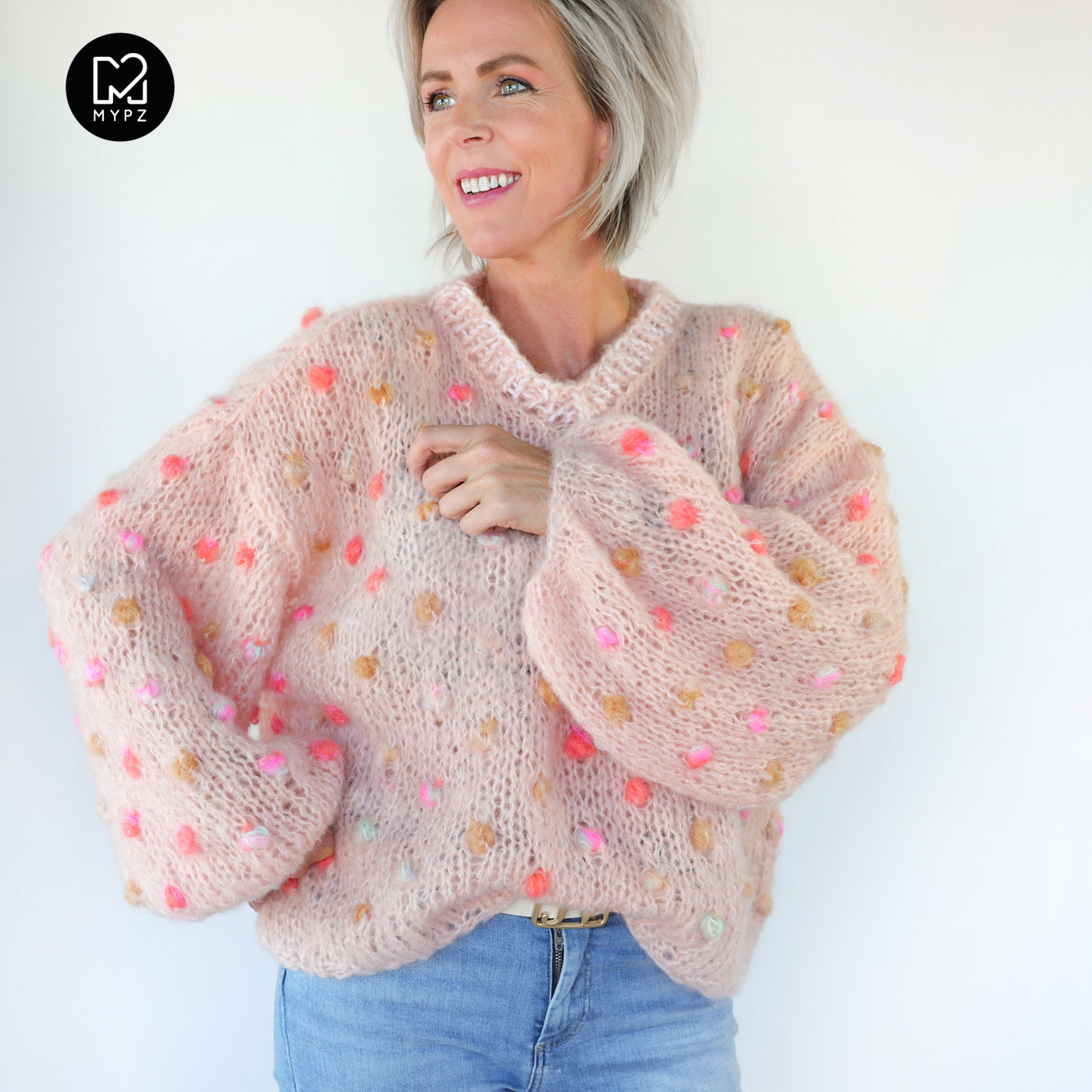 Knit pattern – MYPZ Light Mohair Pullover Dahlia no10 (ENG-NL)