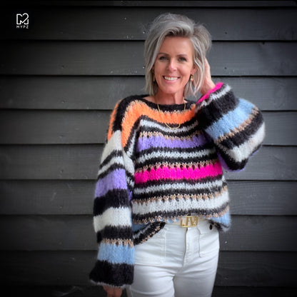Strickset – MYPZ Basic Light Mohair Pullover Lux no10 (ENG-NL-DE)