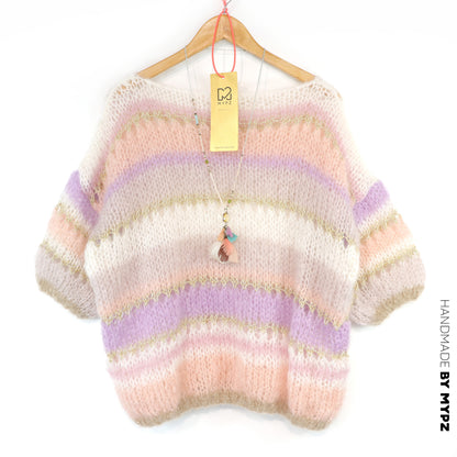 Strickset – MYPZ Light Mohair Top Powder Champaign No.10