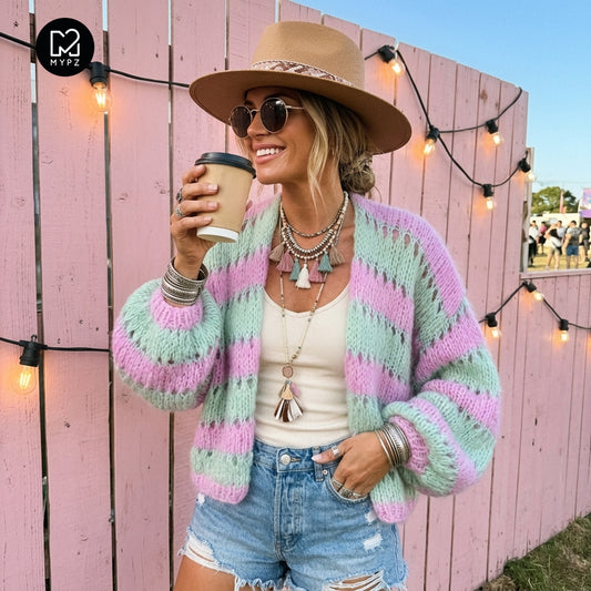 Design Your Own Kit – Strickset MYPZ Alpaca Cloud cardigan No.10