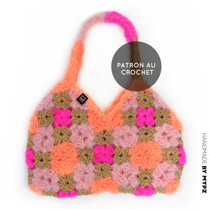 Häkelanleitung - MYPZ Diamonds Tasche (ENG-NL-DE-FR-ES)