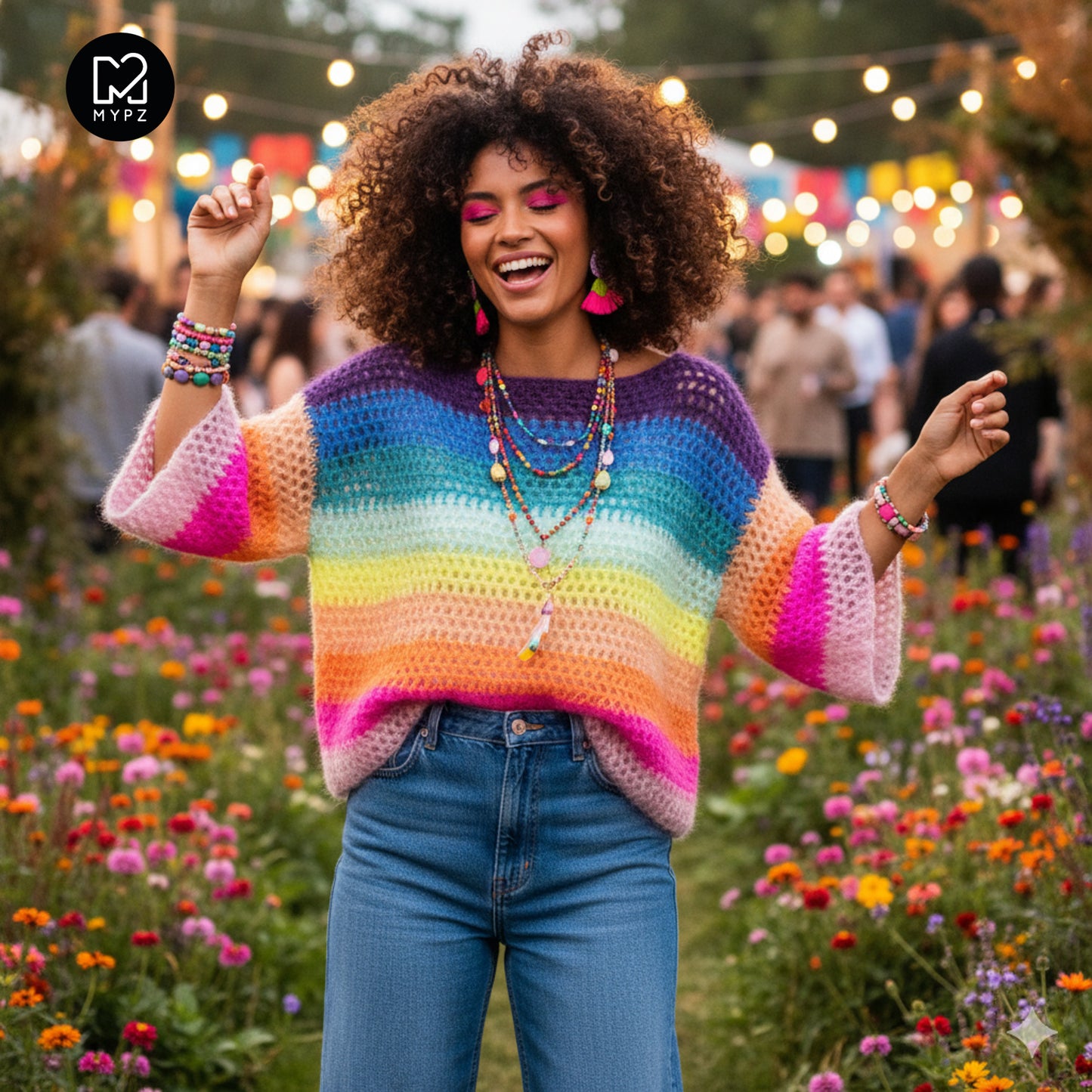 Häkelanleitung – MYPZ Rainbow top (ENG-NL-DE)