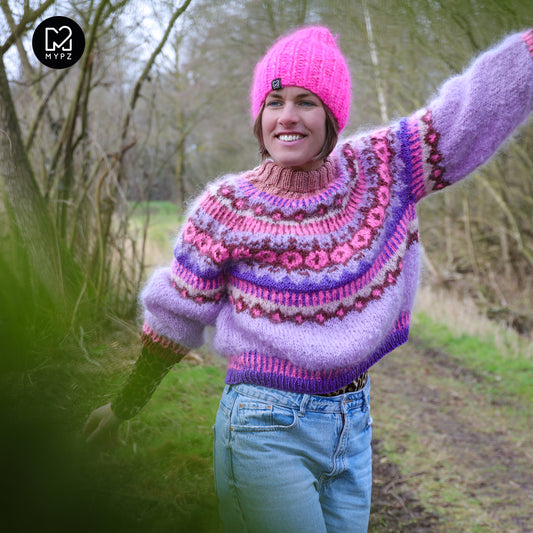 Strickanleitung – MYPZ top-down sweater True Love No6 (ENG-NL-DE)