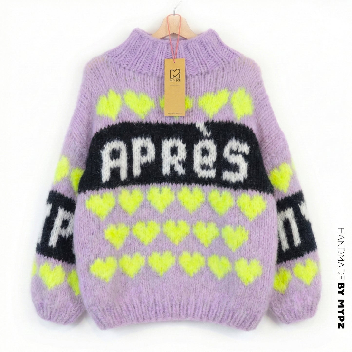 Strickset – MYPZ Chunky Mohair Pullover Ski Crush No.9 (ENG-NL-DE)