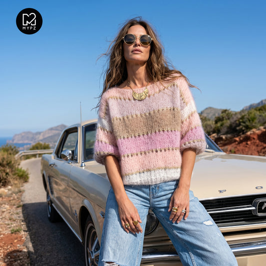 Strickset – MYPZ Light Mohair Top Beige No10 (ENG-NL-DE)