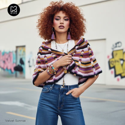 Häkelset - MYPZ Boho-Schal CAL (ENG-NL-DE-FR-ES)