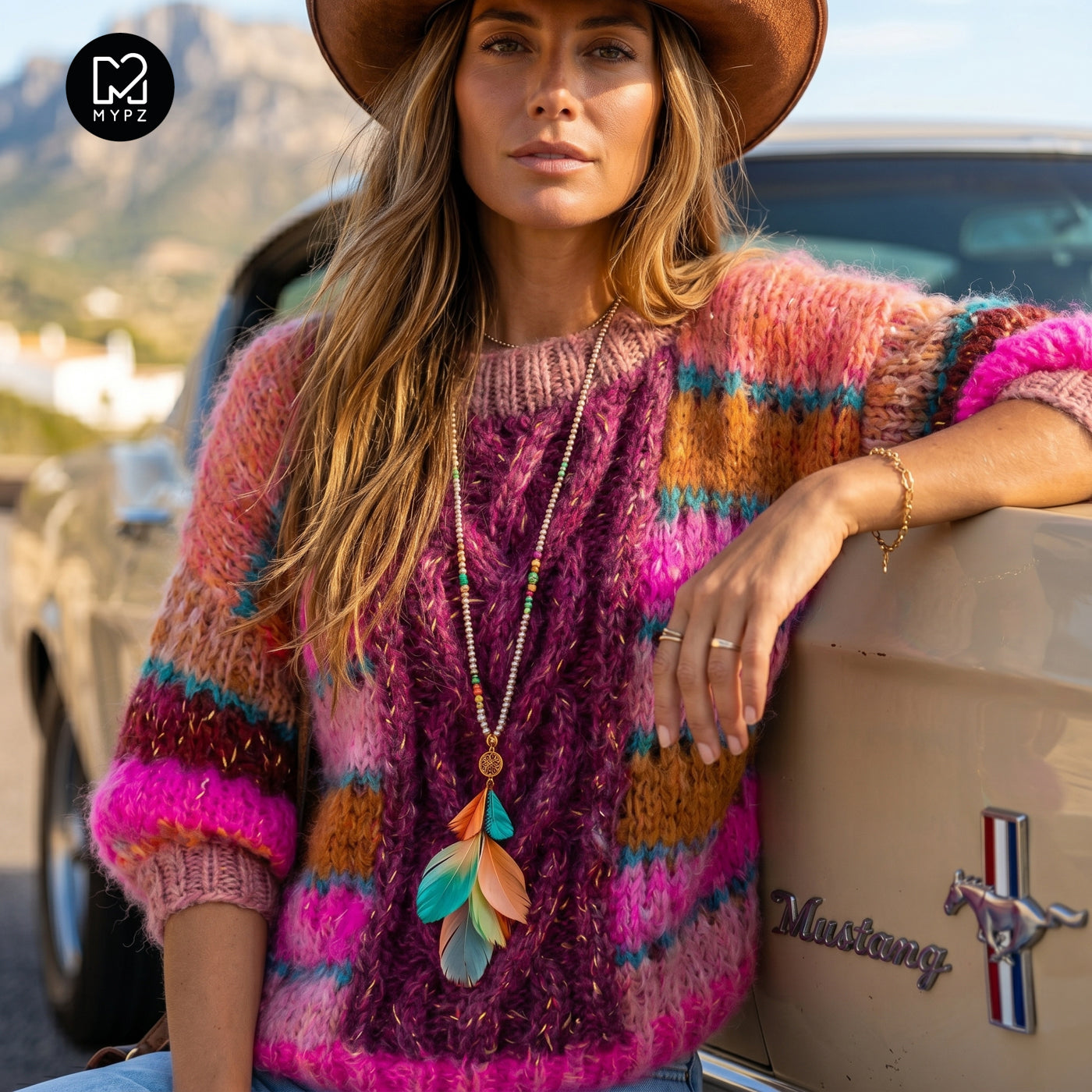 Strickanleitung – MYPZ  Light Alpaca Mohair Top Wildberry No10 (ENG-NL-DE)
