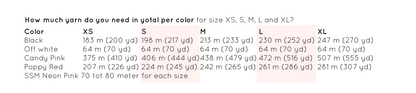 Strickanleitung – MYPZ Chunky Mohair Ski Love Pullover Pink No.9 (ENG-NL-DE)