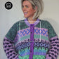 Strickset – MYPZ Cardigan True Blue No6 (ENG-NL-DE)