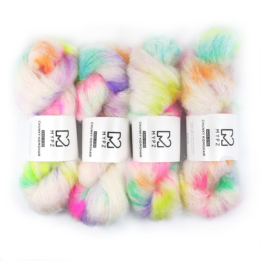 MYPZ Chunky Kidmohair DK Happy Mess Bundle