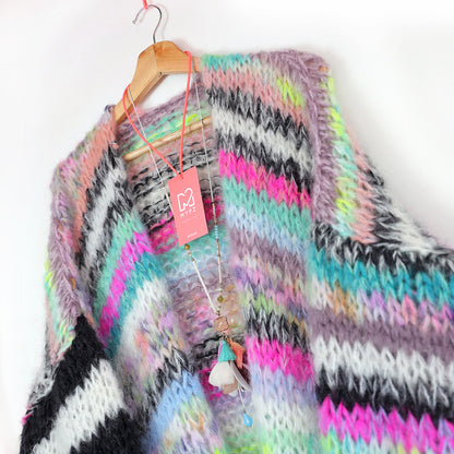 Strickset – MYPZ Chunky Mohair Cardigan Indian Summer No.15 (ENG-NL-DE-NO)