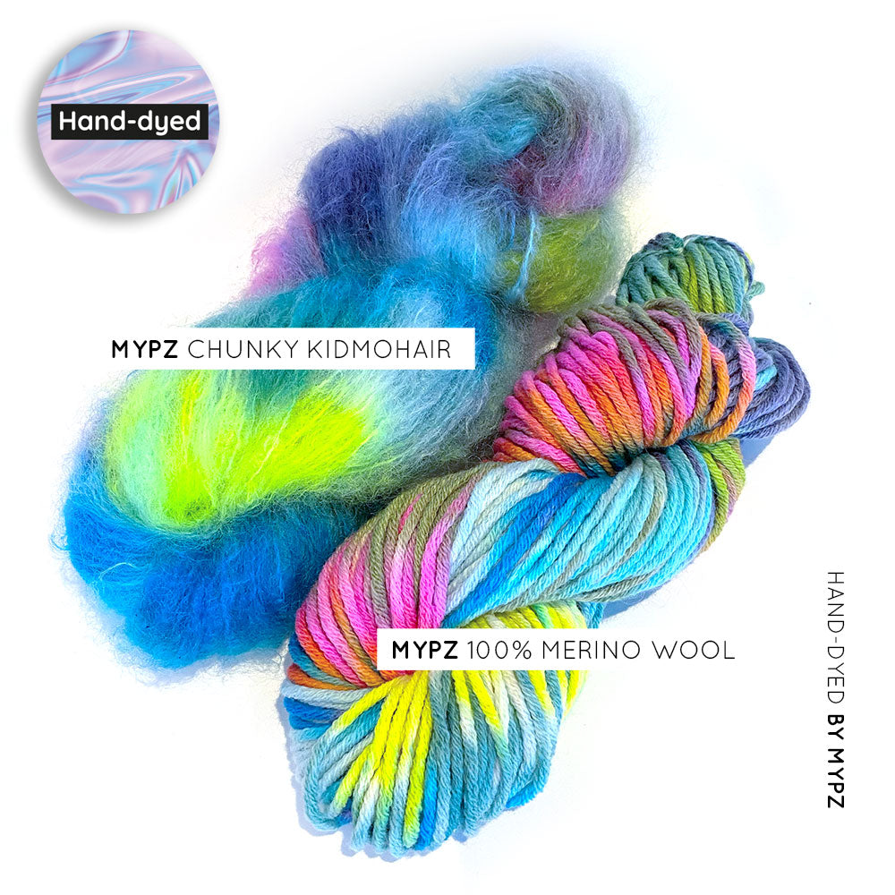 MYPZ chunky kidmohair Happy Forest